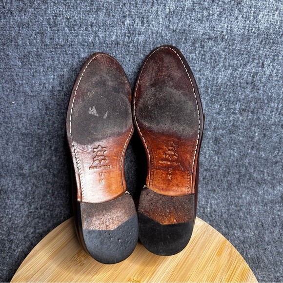 ZELLI‎ SAVANNAH PENNY LOAFERS CALFSKIN MEN'S SZ 9 - Picture 6 of 11